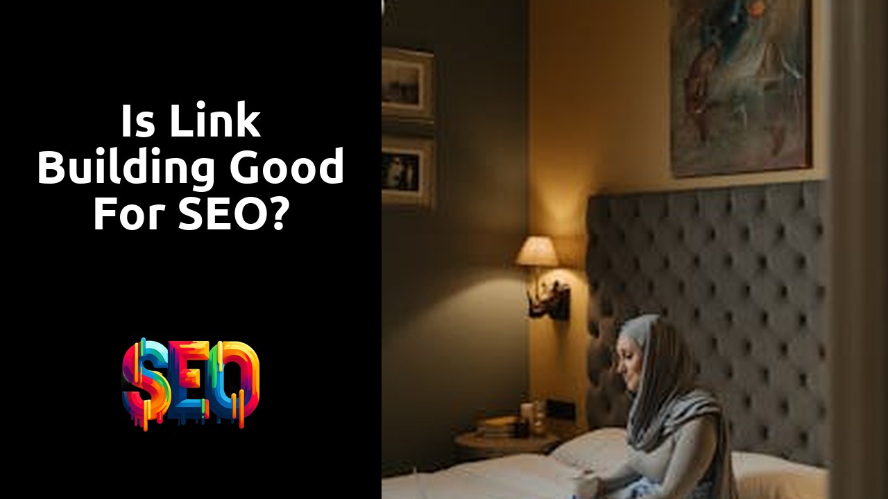 Is link building good for SEO?